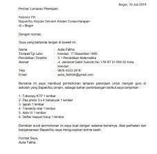 Apr 26, 2021 · hal : 7 Contoh Surat Lamaran Kerja Guru Sd Smp Sma Cara Membuatnya
