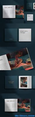 Download Autem Square Magazine Mockup Scene Creator Free Download Godownloads
