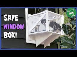 A diy cat window perch will also allow your cat to eagerly await your return and greet you at the door when she sees that you're coming. How To Build A Cat Window Balcony Catio Great Diy Outdoor Patio Enclosure Youtube