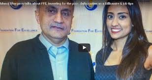 Manoj Bhargava talks about FFE, inventing for the poor, daily ...