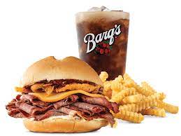 Arby's sandwich shops are known for slow roasted roast beef, turkey, and premium angus beef sandwiches, sliced fresh every day. Arby S We Have The Meats