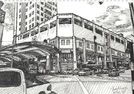 Its main attraction is the large statue of the hindu god at the entrance, besides a steep 272 climb up its steps to finally view the. Batu Pahat Bus Terminal Tay Jing Sheng Drawings Illustration Buildings Architecture Landmarks Other La Batu Pahat Bus Terminal Architecture Building