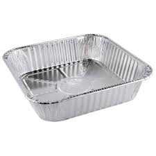 I had a perfectly good and decently seasoned professional aluminum saute pan that a friendly house guest vigorously washed in soap (thanks!). 8 Square Disposable Aluminum Cake Pans Foil Pans Perfect For Baking Cakes Roasting Homemade Breads 8 X 8 X 2 In 1 Cake Pans No Bake Cake Homemade Bread