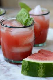 Fresh watermelon, lime, mint and soda make up the watermelon mojito, a perfect summer drink! Watermelon Cocktail With Rum Basil And Mint Good In The Simple
