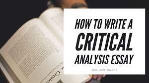 There are many sample papers and essays in different formats, academic levels, and disciplines published on our website. How To Write A Critical Analysis Essay Youtube