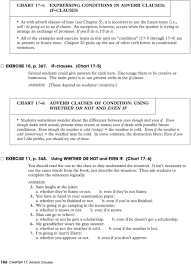 As with all clauses, it contains a subject and predicate, though the subject as well as the (predicate) verb may sometimes be omitted and implied (see below). Chapter 17 Adverb Clauses Pdf Free Download