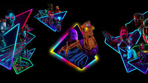 Please disable your ad blocker on goodfon. Avengers Neon Wallpapers Wallpaper Cave