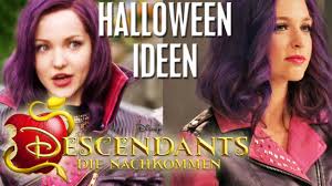 Hier kommt ein wirklich einfaches und originelles kinderkostüm, welches du mit deinem nachwuchs selbst mit ganz wenigen materialien nachmachen kannst. Halloween Ideen Descendants Kostume Disney Channel Youtube