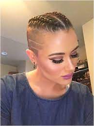 30 Easy And Cute Braided Short Hairstyles For Women In 2021 Shaved Side Hairstyles Undercut Hairstyles Short Hair Styles