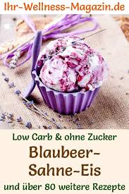 Cremiges Low Carb Blaubeer Sahne Eis Selber Machen Gesundes Eis Rezept In 2020 Eis Selber Machen Rezept Eis Selber Machen Eis Rezepte