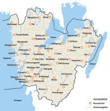 Karta över västra götaland i sverige. Region Vastra Gotaland Film I Vast