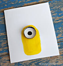 Hello everyone, this month i made a sweet birthday card for my friend who is a big fan of the minions so heres a little tutorial on how to make your own. You Re One In A Minion Card Idea Crafty Morning