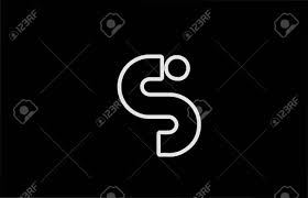 Videodoctor · s isolated golden letters with diamonds on black stock image . S Alphabet Letter Logo Icon With Line Black White Color For Business And Company Design Royalty Free Cliparts Vectors And Stock Illustration Image 153553516