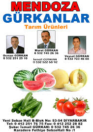 Mendoza Gurkanlar Tarim Urunleri Hal Katalogu