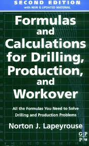 Pdf Formulas And Calculations For Drilling Production And