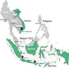 Southeast asia map the map shows the countries and regions of south asia and southeast asia with major bodies of water international borders main cities and capitals. Emerhub Map Southeast Asia Capital Cities Clipart Large Size Png Image Pikpng