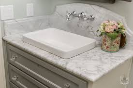 shallow vessel sink cottage