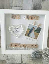 The picture frames come in metal, wood, and other styles. Pin By M Mathu On Dyi In 2021 Wedding Frame Gift Personalized Wedding Gifts Wedding Frames
