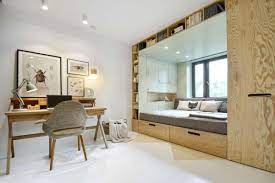 While designing and styling your bedroom, you need to keep a lot of things in mind, such as colour, soft furnishings, textures, flooring, furniture etc. Stylish Bedroom Design For Teenager With Multifunctional Box Idesignarch Interior Design Architecture Interior Decorating Emagazine