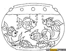 Fish Tank Coloring Pages Fish Coloring Page Fish Tank Drawing Coloring Pages