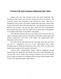 Majalahpendidikan.com akan menyampaikan materi pembelajaran dengan judul contoh kalimat definisi. Pdf Struktur Dan Kaidah Kebahasaan Teks Mangatur Silitonga Academia Edu