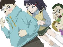 nandaba naota, ninamori eri, takkun, masamune masashi, and manabe gaku (flcl)  drawn by pink_punk_ponk | Danbooru