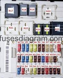 Passenger compartment fuse box e130170 e130171 1. Fuse Box Ford Focus Mk2