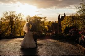 Top table wedding photography glasgow. Sherbrooke Castle Hotel And A Golden Sunset Wedding Glasgow Fotomaki Photography