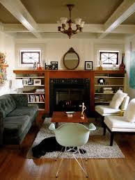 The Fleet Family S Modern Craftsman Mix Bungalow Living Rooms Craftsman Living Rooms Livingroom Layout
