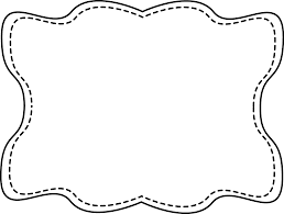 Black And White Classroom Border Clipart Wavy Stitched Frame Free Clip Art Frames Free Clip Art Clip Art Borders Clip Art