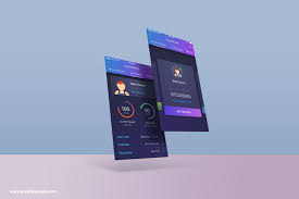 Free Psd App Screens Mockup Business Card Mock Up Mockup Mockup Template