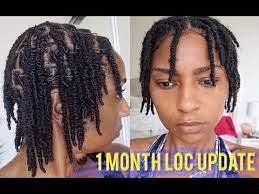 1 Month Loc Journey Starter Locs Youtube Starter Locs Locs Locs Hairstyles