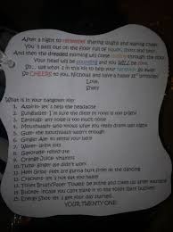 21st Birthday 21 Things To Do List Pin By Michelle Ann On Diy 21st Birthday Funny Hangover Kit 21st Birthday 21st Birthday Gifts