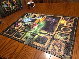 Ravensburger signifie une parfaite harmonie entre tradition et qualité; 1 000 Pieces Maleficent Disney Villainous Ravensburger Puzzle This One Was Difficult Jigsawpuzzles