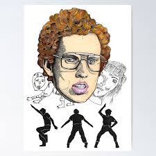 Napoleon Dynamite Cartoon Posters for Sale