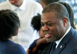 City Council and School Board members are sworn in at the River Market