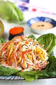 Spicy Kani Salad Recipe The Suburban Soapbox Recipe Spicy Kani Salad Recipe Kani Salad Salad Recipes