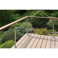 Built from such a resilient material, steel railing offers a simple yet refined style that can withstand nearly any environment. Sunrail Latitude Stainless Steel Cable Railing System W Wood Handrail Atlantis Rail Systems Sweets