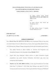 Kaedah papers and research , find free pdf download from the original pdf search engine. Affidavit Sokongan Studocu
