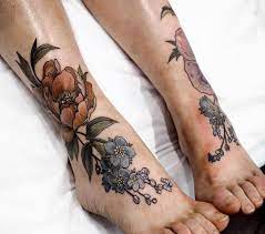 Image Result For Botanical Inner Ankle Tattoo Foot Tattoos Body Art Tattoos Tattoos