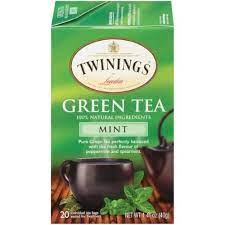 Twinings Green Tea With Mint Tea 20 Ea Twinings Tea Twinings Tea