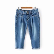 2019 Plus Size 5xl Women Slim Jeans Stretchable Skinny 7 10 Cropped Denim Pants From Estacyliu 34 22 Dhgate Com
