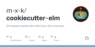 Size, 3 x 7/8 depth. Github M X K Cookiecutter Elm Elm Based Cookiecutter With Basic Html Example
