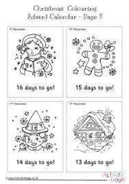 Create calendar cars christmas coloring page. Christmas Colouring Pages
