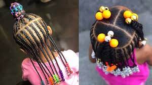 Little girl's hair is not long enough to make a full hairstyle. Adorable Little Black Girls Hairstyles Natural Kids Hairstyles Compilation 1 Youtube