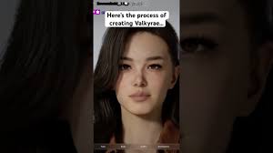 I tried recreating valkyrae in game…