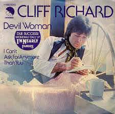 Devil woman is a 1976 single by british singer cliff richard from his album i'm nearly famous. Cliff Richard Devil Woman Lyrics Genius Lyrics
