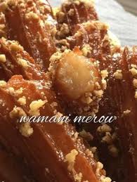 Zlabia El Banane Sba3 La3roussa Au Miel Zlabia Alimentation Cuisine Et Boissons