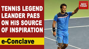 Who are the disruptive audience members continually chanting & stamp…ing between shots in today's matches? Legendary Indian Tennis Player Leander Paes On His Inspiration India Today Econclave Youtube