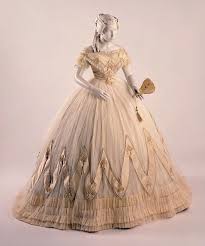 1860s Evening Dress Mccord Museum Vintage Outfits Historical Dresses Victorian Dress